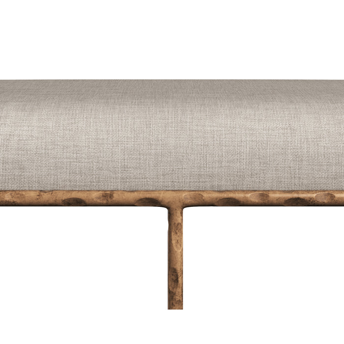 Sunpan Esai Handcrafted Polyester Fabric Bench