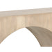 Sunpan Salma Solid Acacia Wood Light Wash Console Table 