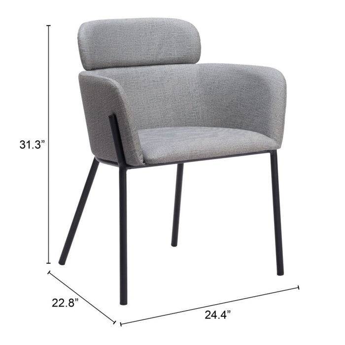 Zuo Bremor Dining Arm Chair