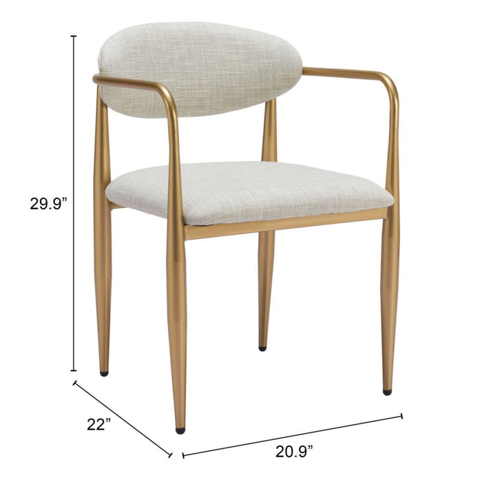 Zuo Zens Dining Arm Chair