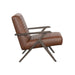 Sunpan Peyton Bonded Leather Modern Lounge Chair