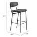 Zuo Charon Barstool