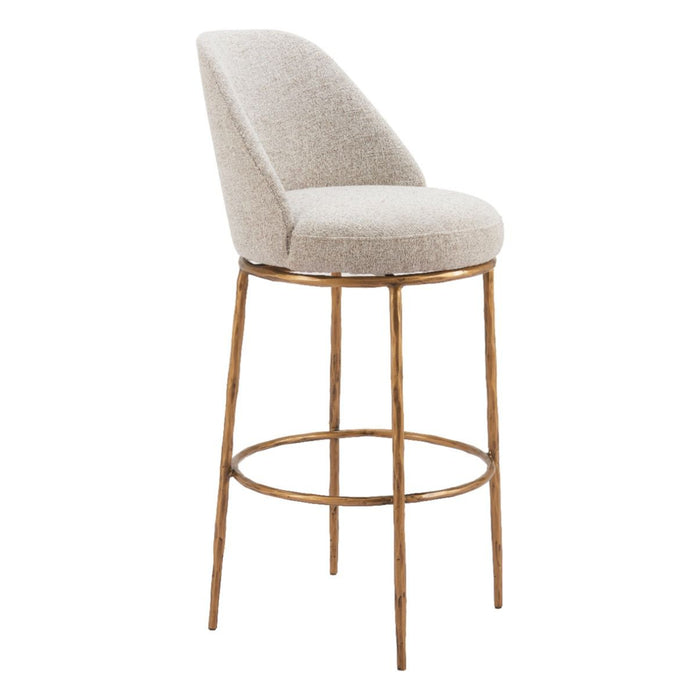 Zuo Nordhavn Swivel Barstool