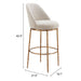 Zuo Nordhavn Swivel Barstool