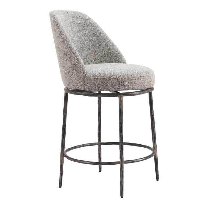 Zuo Nordhavn Swivel Counter Stool