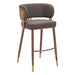 Zuo Brew Barstool Brown