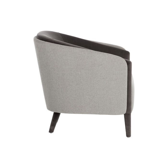 Sunpan Sheva Ernst Sandstone Modern Armchair