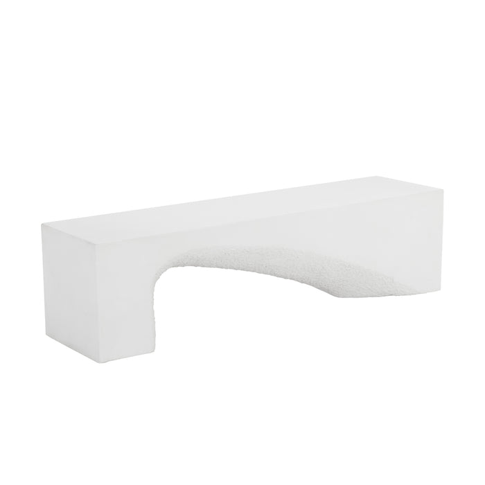 Sunpan Soma Indoor and Outdoor Concrete Bench