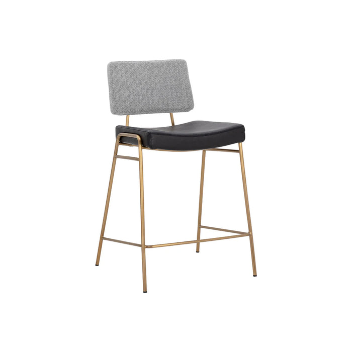 Sunpan Brinley Black Counter Stool