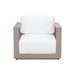 Sunpan Tavira Stinson White Armchair 