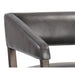 Sunpan Carlyle Leather Mid Century Modern Lounge Chair
