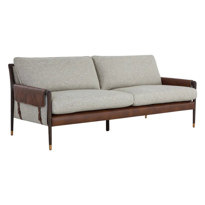 Sunpan Mauti Grey Sofa 