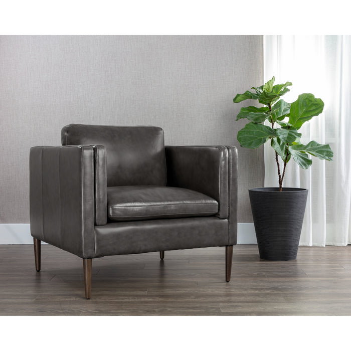 Sunpan Richmond Brentwood Charcoal Armchair 