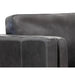 Sunpan Richmond Black Leather Sofa
