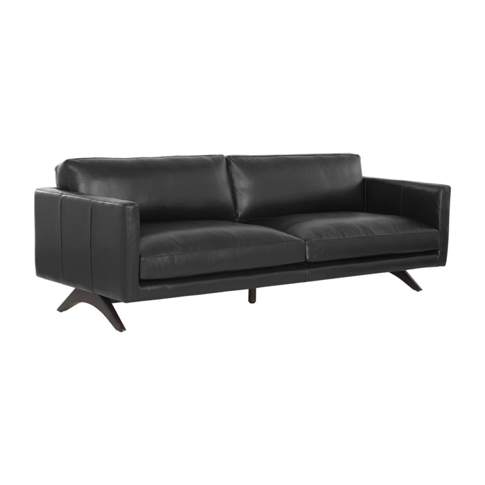 Sunpan Rogers Leather Sofa