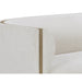 Sunpan Larron White Sofa 