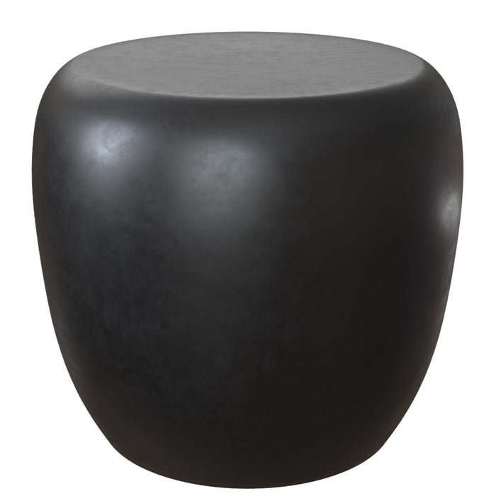 Sunpan Iolite Indoor and Outdoor Round Concrete End Table