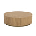 Sunpan Kalla Round Solid Oak Wood Coffee Table