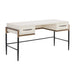 Sunpan Weldrick Dark Brown Acacia Wood Desk