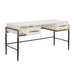 Sunpan Weldrick Dark Brown Acacia Wood Desk