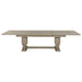 Sunpan Rhaenyra Grey Extension Dining Table Double Leaf