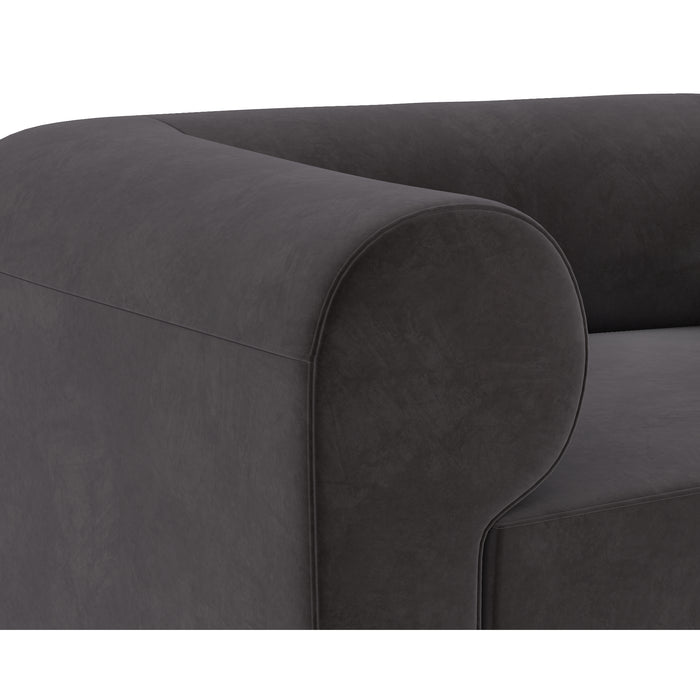 Sunpan Ionic Upholstered Modern Armchair