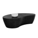 Sunpan Mojave Indoor and Outdoor Black Concrete Coffee Table