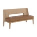 Sunpan Brocco Brown Banquette