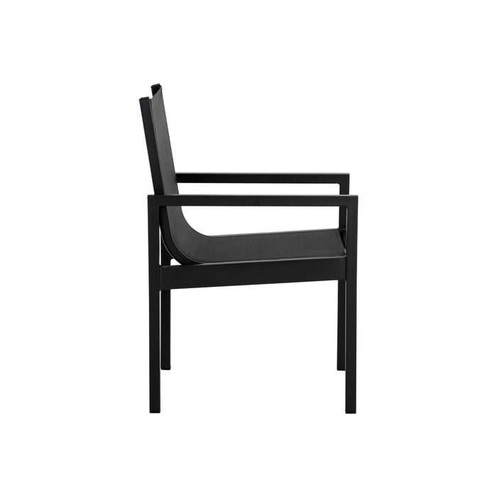 Sunpan Modern Merano Outdoor Dining Armchair