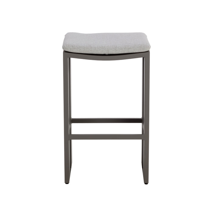 Sunpan Modern Verin Outdoor Aluminum Barstool