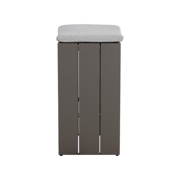 Sunpan Modern Verin Outdoor Aluminum Barstool