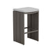 Sunpan Modern Verin Outdoor Aluminum Barstool