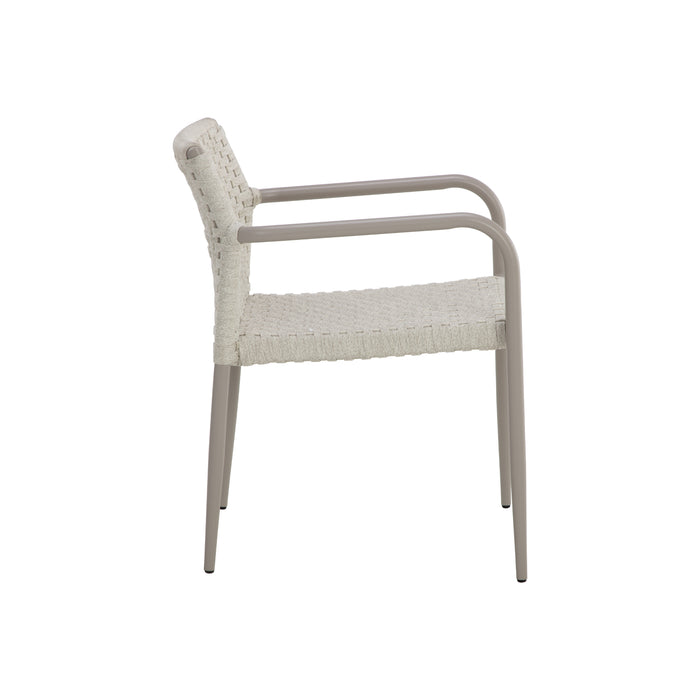 Sunpan Modern Casella Outdoor Stackable Dining Armchair