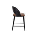 Sunpan Dezirae Black Counter Stool