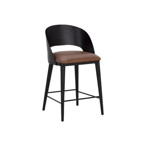 Sunpan Dezirae Black Counter Stool