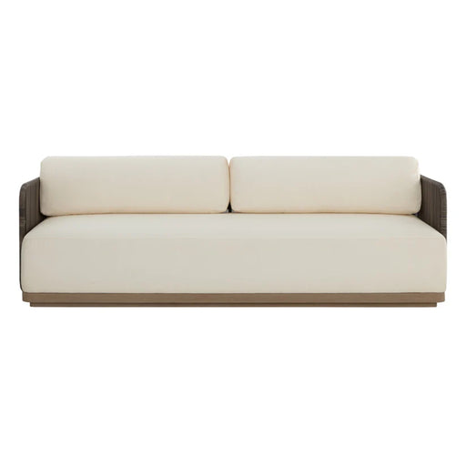 Sunpan Ravenna White Sofa