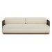 Sunpan Ravenna White Sofa