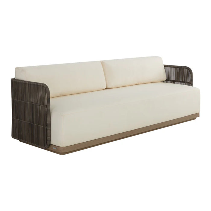 Sunpan Ravenna White Sofa