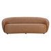 Sunpan Lorne Brown Leather Sofa 