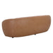 Sunpan Lorne Brown Leather Sofa 