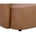 Sunpan Lorne Brown Leather Sofa 