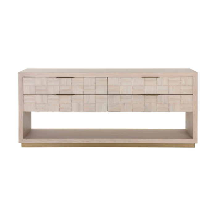 Sunpan Akava Solid Oak Wood Dresser 