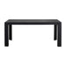 Sunpan Modern Merano 70" Rectangle Aluminum Dining Table