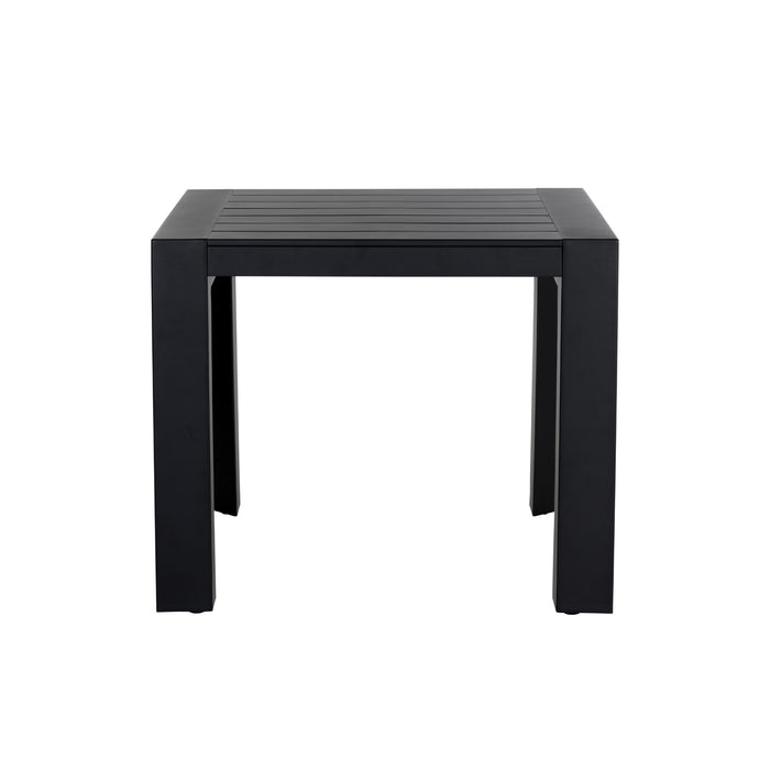 Sunpan Modern Merano 37" Square Aluminum Dining Table