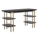 Sunpan Levigne Black Powder Coated Iron Desk 