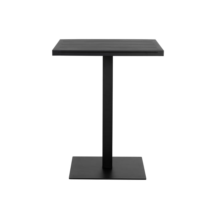 Sunpan Modern Merano Square Aluminium Bar Table