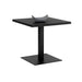 Sunpan Merano Square Aluminum Bistro Table