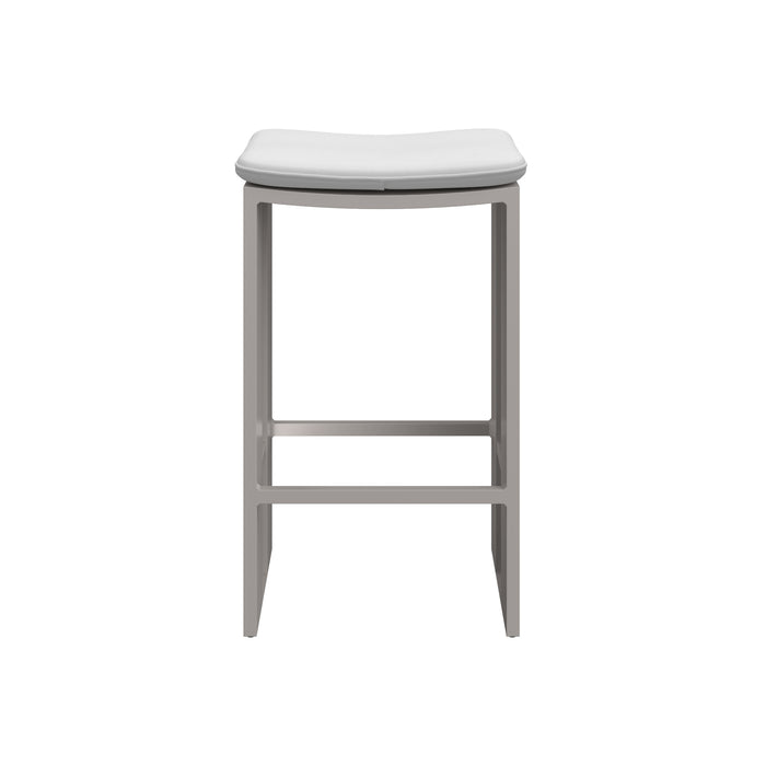 Sunpan Modern Verin Outdoor Aluminum Barstool