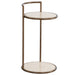 Sunpan Parga Indoor and Outdoor Round Concrete End Table