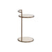 Sunpan Parga Indoor and Outdoor Round Concrete End Table